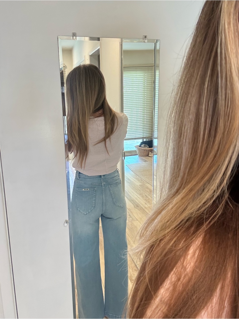 ROLLA'S Light Blue Straight Leg High-Rise Jeans